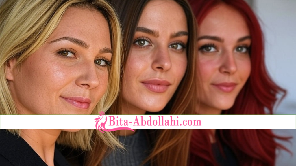 رنگ مو ترند امسال