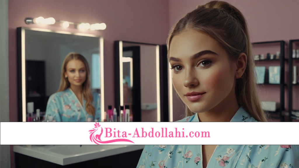 مشاوره برای افزایش براقیت و نرمی مو در بهترین سالن زیبایی کرج