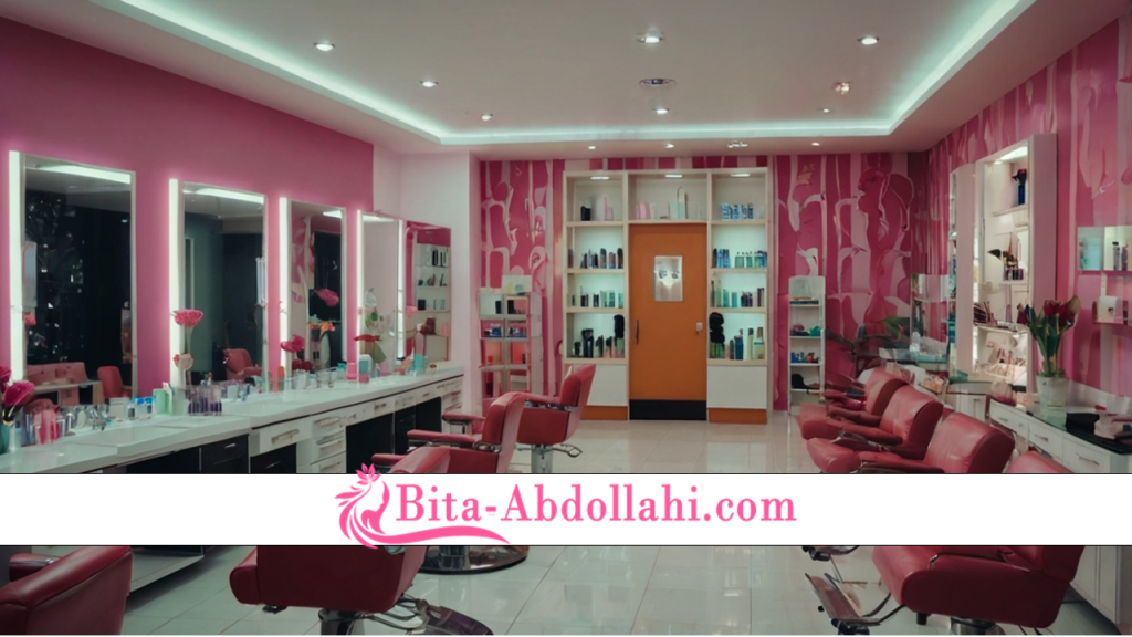 محیط سالن برای آرایشگاه قیمت مناسب در کرج