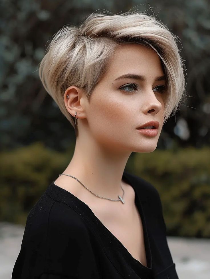 مدل کوپ کوتاه فرق راست در جدیدترین مدل های کوتاهی مو در کرج