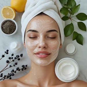 استفاده از ماسک صورت خانگی در بلامادام